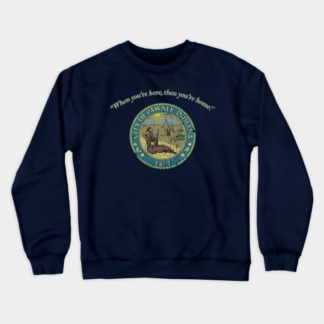 City of Pawnee Indiana 1817 Crewneck Sweatshirt by JCD666